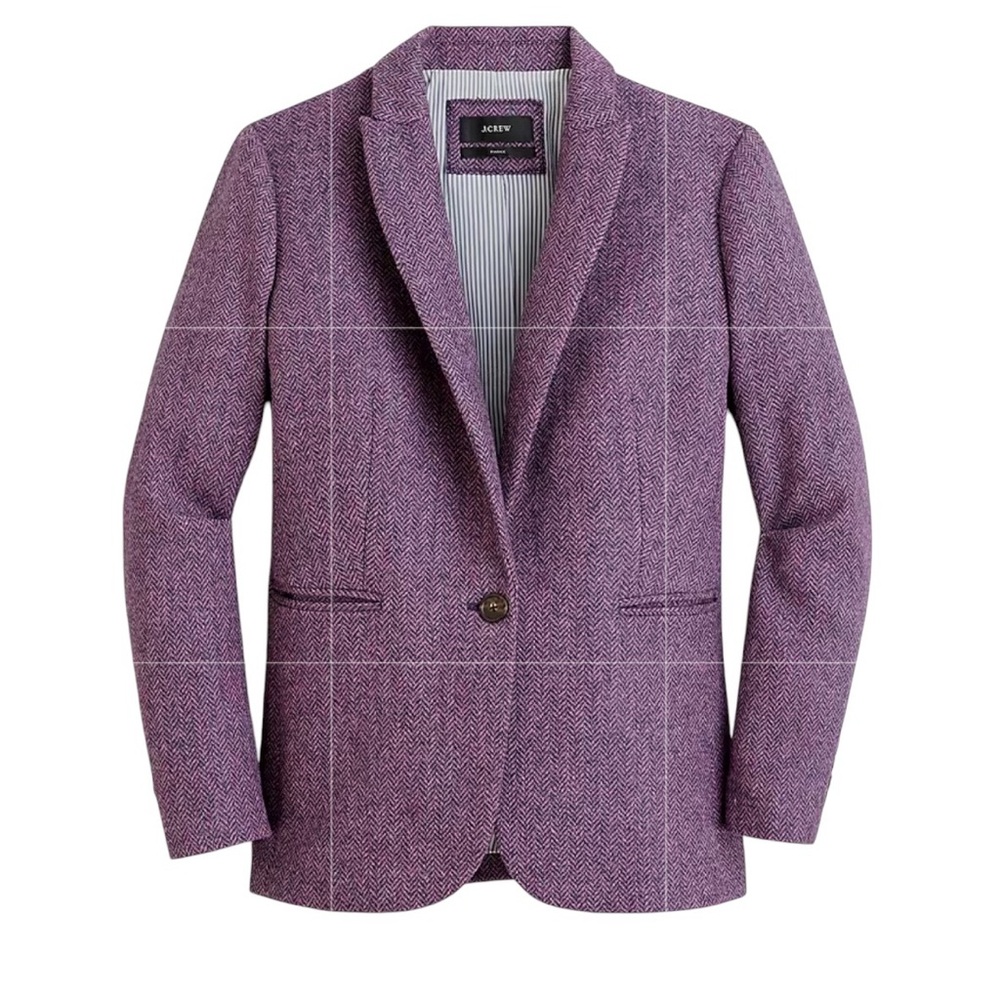 J. Crew Purple Blazer